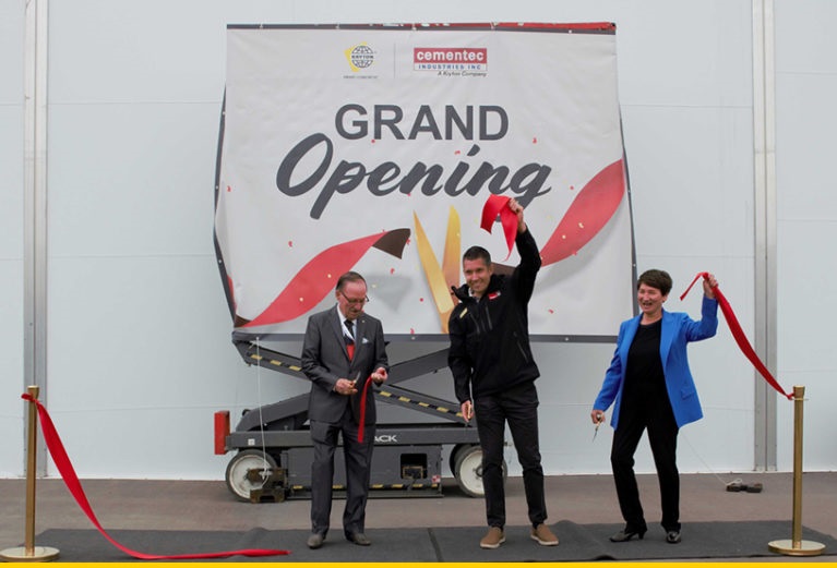 新征程,揚(yáng)帆起航 | 熱烈慶祝凱頓國(guó)際卡爾加里新建工廠盛大開(kāi)業(yè) 2 Cementec GO Newspost